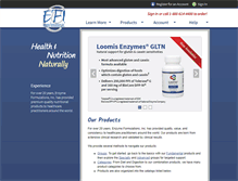 Tablet Screenshot of enzymeformulations.com